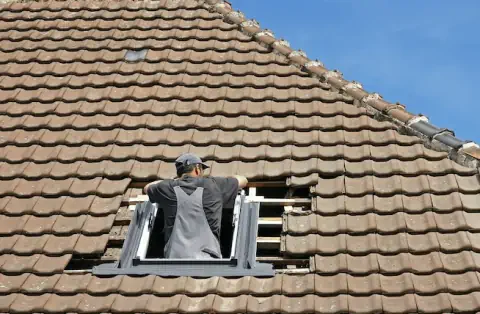 Pose de velux - Augy
